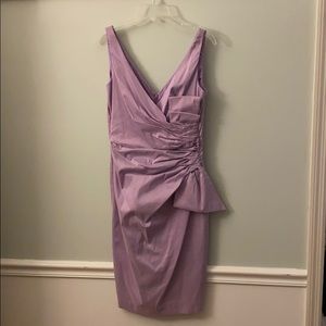 Purple Cocktail Dress